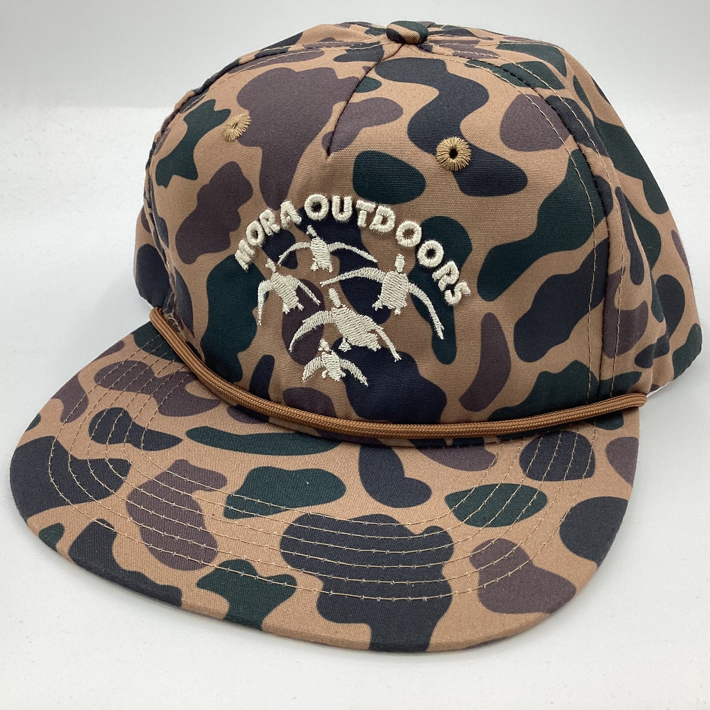 "Cupped Up" Rope Cap (Delta Duck Camo)